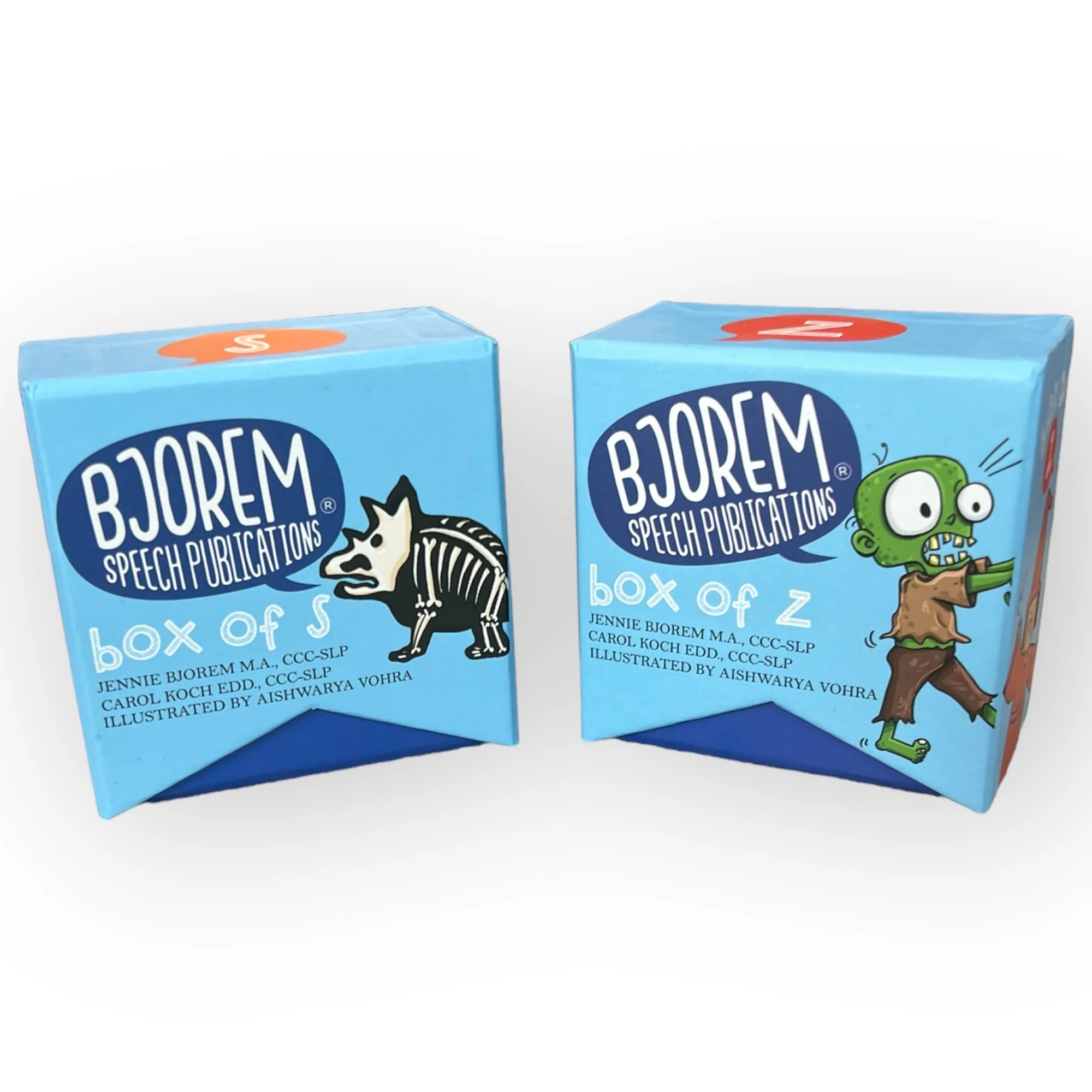 Box of S and Z Bundle Sound Cue Cards | Bjorem Speech®